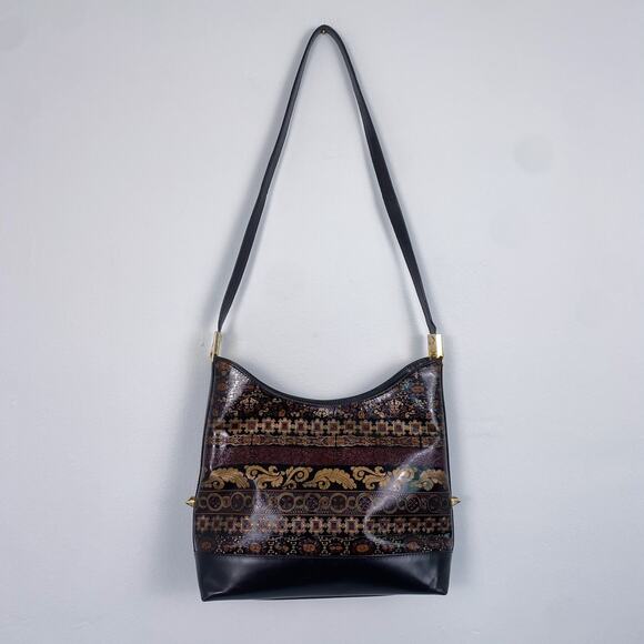 Vera Pelle Calja Leather Handcrafted Shoulder Bag - Picture 1 of 9